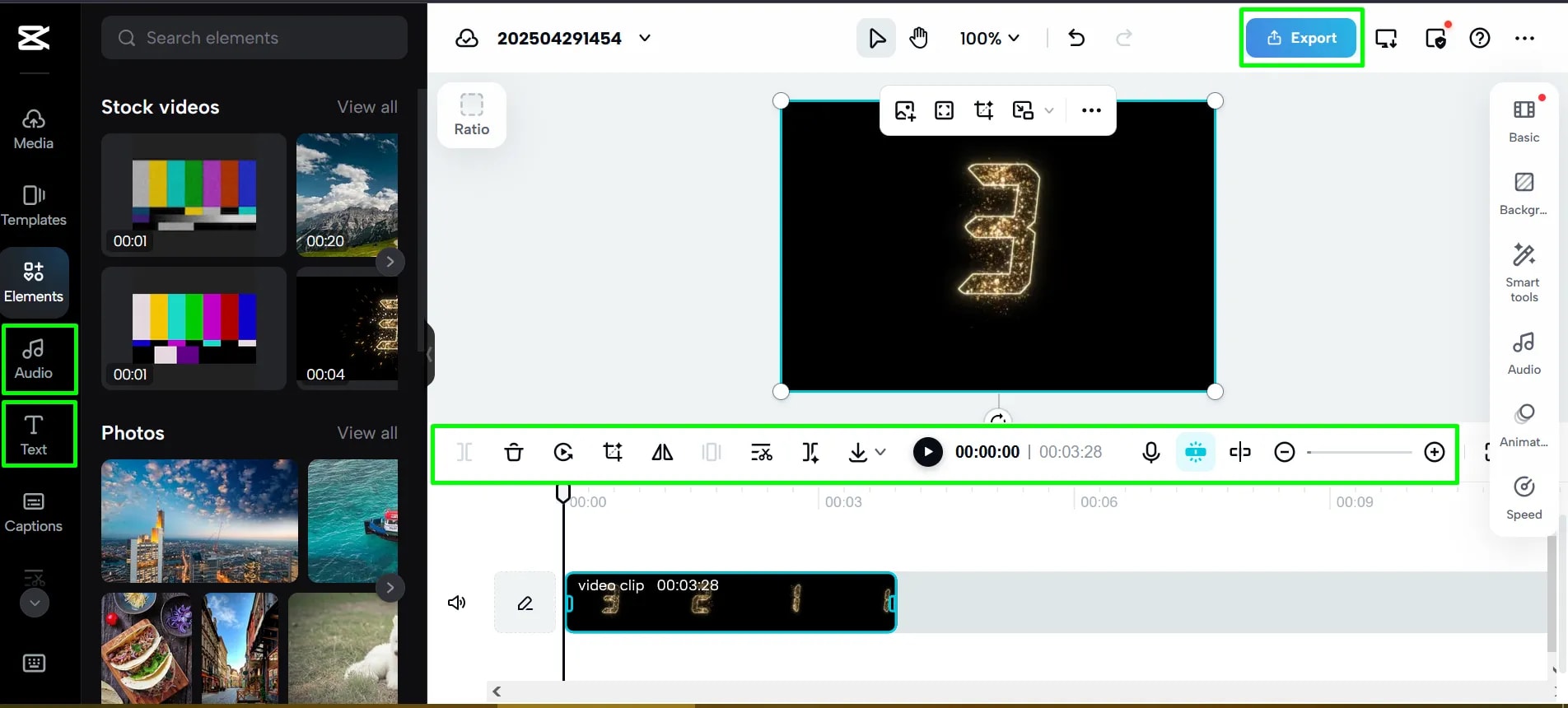 ТЕКСТ: Capcut-general